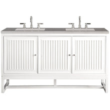 Load image into Gallery viewer, James Martin Athens 60&quot; Glossy White Double Vanity- James Martin