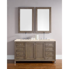 Load image into Gallery viewer, James Martin Chicago 60&quot; Whitewashed Walnut Double Vanity