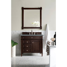 Load image into Gallery viewer, James Martin Brittany 36&quot; Burnished Mahogany Single Vanity- James Martin