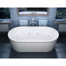 Load image into Gallery viewer, Atlantis Whirlpools Royale 34 x 67 Oval Freestanding Air &amp; Whirlpool Water Jetted Bathtub- Atlantis Whirlpools