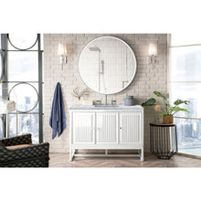 Load image into Gallery viewer, James Martin Athens 48&quot; Glossy White Single Vanity