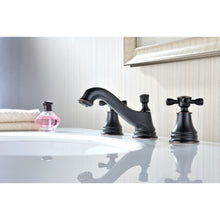 Load image into Gallery viewer, Melody Series 8 in. Widespread 2-Handle Mid-Arc Bathroom Faucet in Oil Rubbed Bronze- Anzzi