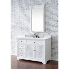 Load image into Gallery viewer, James Martin Savannah 48&quot; Bright White Single Vanity