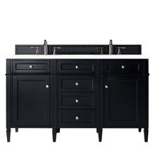 Load image into Gallery viewer, James Martin Brittany 60&quot;  Black Onyx Double Vanity