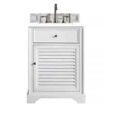 Load image into Gallery viewer, James Martin Savannah 26&quot; Bright White Single Vanity- James Martin