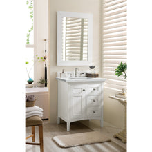 Load image into Gallery viewer, James Martin Palisades 30&quot; Bright White Single Vanity