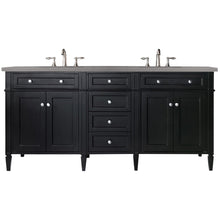 Load image into Gallery viewer, James Martin Brittany 72&quot;  Black Onyx Double Vanity- James Martin