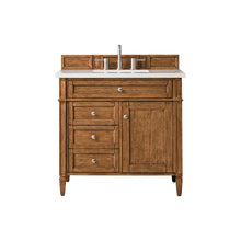 Load image into Gallery viewer, James Martin Brittany 36&quot;Saddle Brown Single Vanity