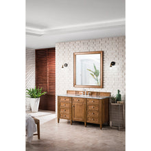 Load image into Gallery viewer, James Martin Brittany 60&quot;  Saddle Brown Single Vanity