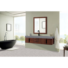 Load image into Gallery viewer, James Martin Mercer Island 72&quot; Coffee Oak - Matte Black Single Vanity