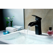Load image into Gallery viewer, Forza Series Single Hole Single-Handle Low-Arc Bathroom Faucet in Oil Rubbed Bronze- Anzzi