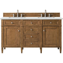 Load image into Gallery viewer, James Martin Brittany 60&quot;  Saddle Brown Double Vanity- James Martin
