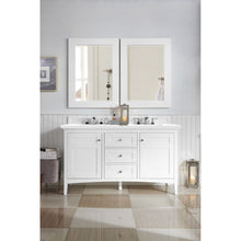 Load image into Gallery viewer, James Martin Palisades 60&quot; Bright White Double Vanity