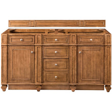 Load image into Gallery viewer, James Martin Bristol 60&quot; Saddle Brown Double Vanity- James Martin