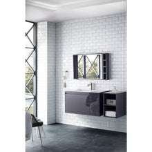 Load image into Gallery viewer, James Martin Milan 35.4&quot; Modern Grey Single Vanity
