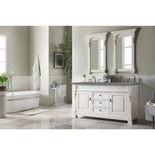 Load image into Gallery viewer, James Martin Brookfield 60&quot; Bright White Double Vanity