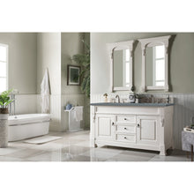 Load image into Gallery viewer, James Martin Brookfield 60&quot; Bright White Double Vanity- James Martin