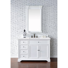 Load image into Gallery viewer, James Martin Savannah 48&quot; Bright White Single Vanity