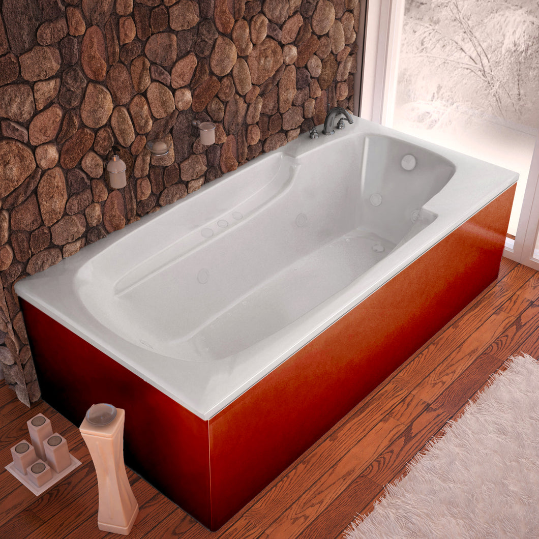 Atlantis Whirlpools Eros 42 x 72 Rectangular Air & Whirlpool Jetted Bathtub- Atlantis Whirlpools