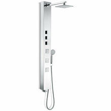 Load image into Gallery viewer, Lann 53 in. 3-Jetted Full Body Shower Panel with Heavy Rain Showerhead and Spray Wand in Chrome- Anzzi
