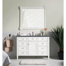 Load image into Gallery viewer, James Martin Brittany 48&quot;Bright White Single Vanity