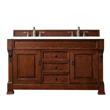 Load image into Gallery viewer, James Martin Brookfield 60&quot; Warm Cherry Double Vanity- James Martin