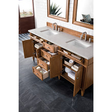 Load image into Gallery viewer, James Martin Brittany 72&quot;  Saddle Brown Double Vanity