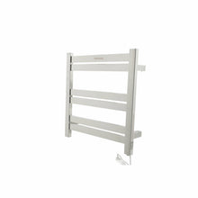 Load image into Gallery viewer, Starling 6-Bar Stainless Steel Wall Mounted Electric Towel Warmer Rack in Polished Chrome- Anzzi