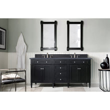 Load image into Gallery viewer, James Martin Brittany 72&quot;  Black Onyx Double Vanity- James Martin