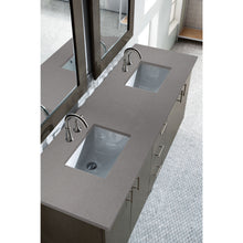 Load image into Gallery viewer, James Martin Metropolitan 72&quot; Silver Oak Double Vanity