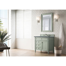 Load image into Gallery viewer, James Martin Brittany 36&quot;Sage Green Single Vanity