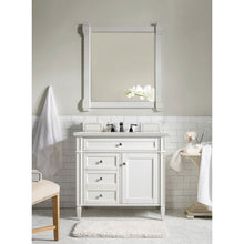 Load image into Gallery viewer, James Martin Brittany 36&quot;Bright White Single Vanity- James Martin
