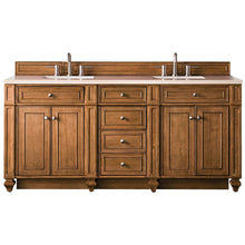 Load image into Gallery viewer, James Martin Bristol 72&quot; Saddle Brown Double Vanity- James Martin