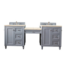 Load image into Gallery viewer, James Martin Copper Cove Encore 86&quot; Silver Gray Double Vanity Set- James Martin