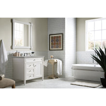 Load image into Gallery viewer, James Martin Brittany 36&quot;Bright White Single Vanity