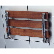 Load image into Gallery viewer, Bohemian 12.4 in. Teak Wall Mounted Shower Seat- Anzzi