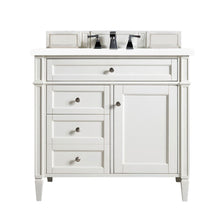Load image into Gallery viewer, James Martin Brittany 36&quot;Bright White Single Vanity- James Martin