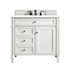 Load image into Gallery viewer, James Martin Brittany 36&quot;Bright White Single Vanity