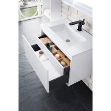 Load image into Gallery viewer, James Martin Milan 31.5&quot; Glossy White Single Vanity