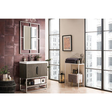 Load image into Gallery viewer, James Martin Columbia 31.5&quot; Ash Gray - Brushed Nickel Single Vanity