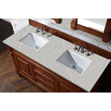 Load image into Gallery viewer, James Martin Brookfield 60&quot; Warm Cherry Double Vanity