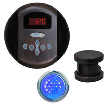 Load image into Gallery viewer, SteamSpa Indulgence Control Kit in Oil Rubbed Bronze- SteamSpa