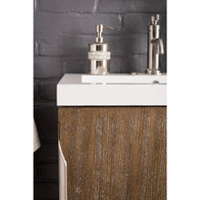 Load image into Gallery viewer, James Martin Columbia 24&quot; Latte Oak - Brushed Nickel Single Vanity