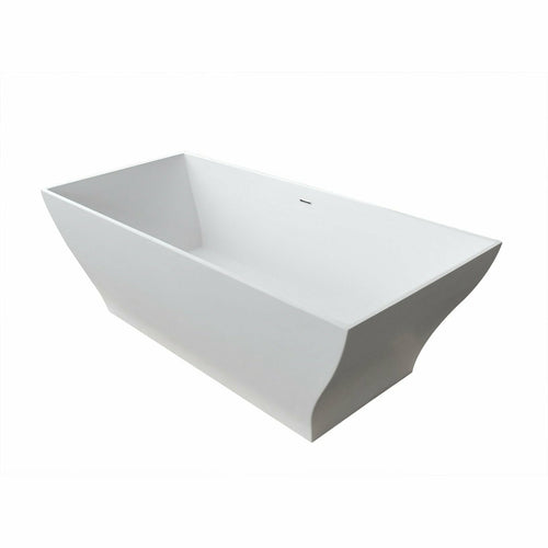 Atlantis Whirlpools Blythe 32 x 71 Artificial Stone Freestanding Bathtub- Atlantis Whirlpools