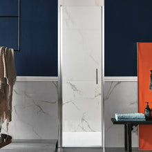 Load image into Gallery viewer, Lancer 29 in. x 72 in. Semi-Frameless Shower Door with TSUNAMI GUARD in Polished Chrome- Anzzi