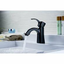 Load image into Gallery viewer, Alto Series Single Hole Single-Handle Mid-Arc Bathroom Faucet in Oil Rubbed Bronze- Anzzi