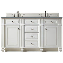 Load image into Gallery viewer, James Martin Bristol 60&quot; Bright White Double Vanity- James Martin