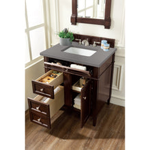 Load image into Gallery viewer, James Martin Brittany 30&quot;Burnished Mahogany Single Vanity