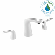 Load image into Gallery viewer, Pendant Series 8 in. Widespread 2-Handle Low-Arc Bathroom Faucet in Polished Chrome- Anzzi