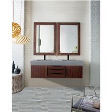 Load image into Gallery viewer, James Martin Mercer Island 59&quot; Coffee Oak - Matte Black Double Vanity